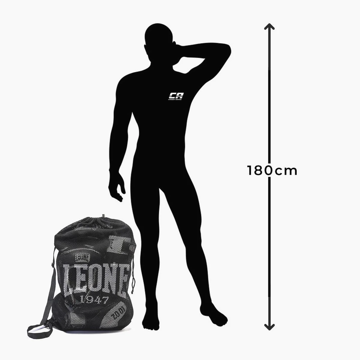 Sac en maille Leone AC900 Sac en filet Porte Protections  - Image 6